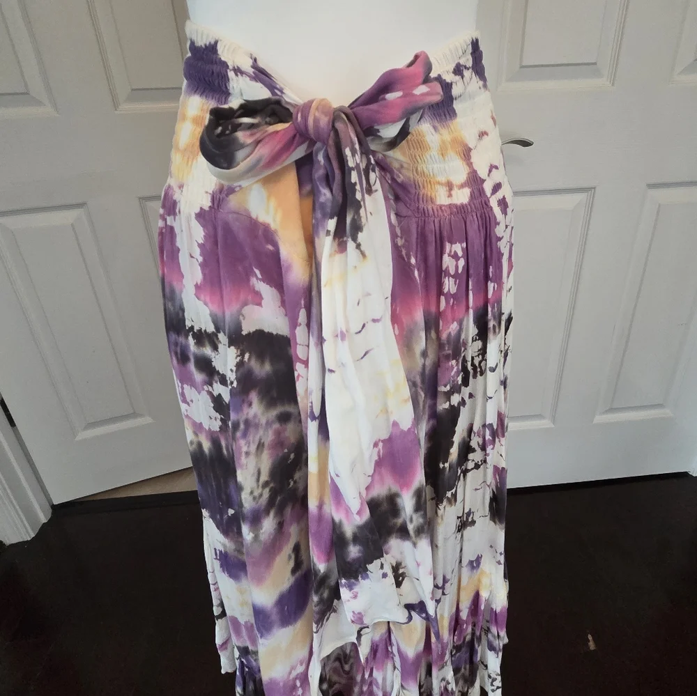 Free People Tie-Dye Maxi Skirt - Picture 4 of 5